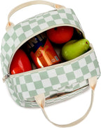 Bluboon Lunch Box for Women Cute Lunch Bag Reusable Insulated Lunch Bags Large Capacity Lunchbox Cooler for Work Picnic or Travel