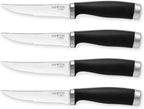 Hampton Forge Epicure–4PieceSteak KnifeSet–Black, Silver