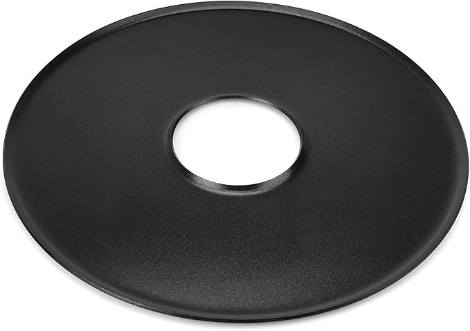 Stanbroil Round Griddle Insert for Weber 22" Kettle Charcoal Grill, Nonstick Coating Flat Top Griddle Plate, 22 Inch Kettle Grill Accesories, Black