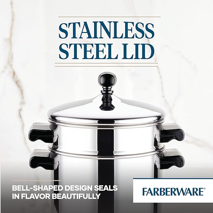 Farberware Classic Series Sauce Pot Steamer Insert, Saucepot (3 Quart), Silver