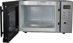 Emerson MW9005SS Compact Countertop Microwave Oven with Push Button Control, LED Display, 900W, 5 Power Levels, 6 Auto Menus, Glass Turntable and Child Safe Lock, 0.9 Cu. Ft., Stainless Steel