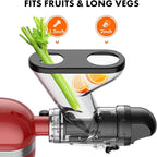 Masticating Juicer Attachment for KitchenAid Stand Mixer, Cold Press Juicer Machine, Slow Masticating Juicer Attachment with Dual Feed Chute, For KitchenAid Mixer Attachments by Gvode