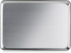 New Star Foodservice Commercial-Grade 18-Gauge Aluminum Sheet Pan/Bun Pan (15 L x21 W x1 H (Two Thirds size) Measure Oven)