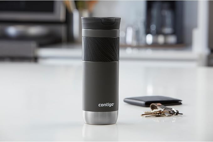 Contigo Byron 2.0 Stainless Steel Travel Mug with SNAPSEAL™ Lid and Grip 20oz.