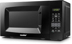 COMFEE' EM720CPL-PMB Countertop Microwave Oven with Sound On/Off, ECO Mode and Easy One-Touch Buttons, 0.7cu.ft, 700W, Black