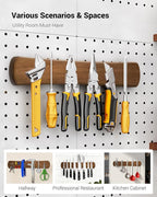 Swaitee Magnetic Knife Holder for Wall, 16 Inch Wood Knife Strip with Strong Magnetism, Kitchen Accessories Organizer, Housewarming Gifts for New Home, Storage Space Savers for Apartment/Rv/Farmhouse