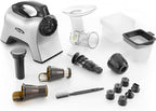 Omega Juicer NC1000HDS Juice Extractor and Nutrition System Slow Masticating BPA-FREE with Quiet Motor and Reverse Easy to Clean, 200-Watt, Silver