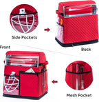 BAGSPRITE Stand Mixer Cover with Detachable Appliance Sliders Base Compatible with KitchenAid Mixer-Storage Bag for 6/7/8 Quart with Pockets for Kitchen Aid Accessories and Attachments