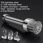 Stainless Steel Meat Tenderizer Tool with 21 Sharp Needles - A Meat Tenderizer Mallet for Chicken and Beef, Durable Meat Mallet Hammer, Easy-Grip Meat Hammer Tenderizer