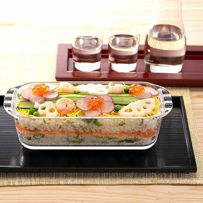 HARIO HPND-85-BK Heat Resistant Glass, Pound Shape, 28.9 fl oz (850 ml), Buono Kitchen Au Gratin Dish, Made in Japan