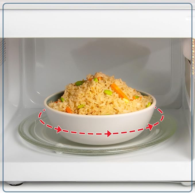 Nostalgia Retro Countertop Microwave Oven - 1.1 Cu Ft & 1000 Watt Power- Easy to Clean with Removable Glass Turntable - Child Safety Lock - 12 Programs - Digital Clock - Black