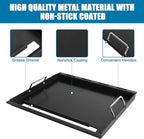 Full-Size Griddle Inserts for Weber Spirit I & II 200 Series, Nonstick Flat Top Griddle for Spirit E-210 E-220 S-210 S-220 Spirit II E-210 S-210 E-220 S-220, Griddle Replacement for Weber 7637