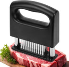 Meat Tenderizer Tool, Meat Tenderizer Stapler with 48 Stainless Steel Ultra Sharp Needle Blades, Compact Cooking Tool for Kitchen Tenderizing Beef Chicken Turkey Steak Veal Pork