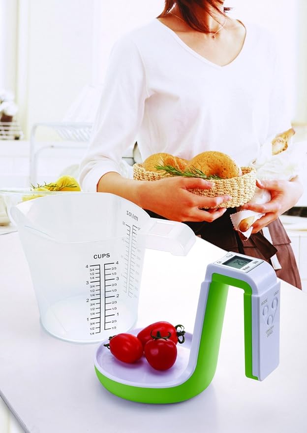 Digital Kitchen Food Scale and Measuring Cup