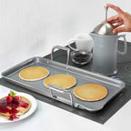 Chantal Stainless Steel Griddle, 19" x 9.5"
