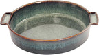 Ceramic Casserole Baking Dish - 1.7 Quarts Baking Dish for Oven, Lasagna Pans, Oven Safe Durable Bakeware for Kitchen Home Decor, Banquet and Dinner, Round 1 pieces 10 x10 Inch