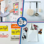 LOVIMAG Fridge Magnets 18Pcs Refrigerator Whiteboard Small Strong Magnet Classroom Kitchen Accessories Decorative Locker Set Decor Must Haves Office Calendar Refrigerador Magnetic Cute Crafts Silver