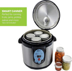 CAREY DPC-9SS Smart Electric Pressure Cooker and Canner, Stainless Steel, 9.5 Qt