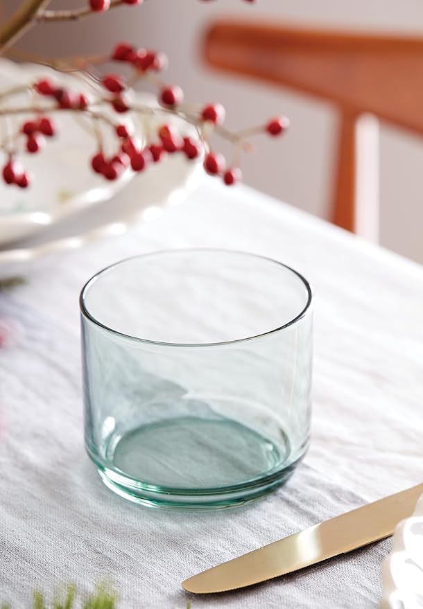 Lenox Tuscany Classics Stackable 4Pc Short Glasses, 1.84, Green