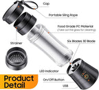 Cordless Personal Size Portable Blender - 380Ml Blender Smoothies and Shakes, BPA Free Traveling Juice Cup with Powerful Blending, Freshly Squeezed in Sports/Travel/Home