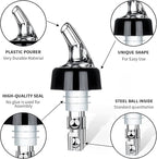SuproBarware Automatic Measured Bottle Pourer - Quick Shot Spirit Measure Pourer Drinks Wine Cocktail Dispenser Home Bar Tools