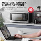 TOSHIBA ML-EM45PIT(SS) Countertop Microwave Oven with Inverter Technology, Kitchen Essentials, Smart Sensor, Auto Defrost, 1.6 Cu.ft, 13.6" Removable Turntable, 33lb.&1250W, Stainless Steel