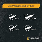 Work Sharp Precision Adjust Knife Sharpener Kit, Sharpens All Pocket and Kitchen Knives with ease & control