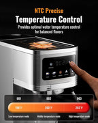 SHARDOR Espresso Machine 20 Bar, Professional Espresso Machine with Milk Frother and Touchscreen, Expresso Coffee Machines with Adjustable Temperature,for Cappuccino, Latte