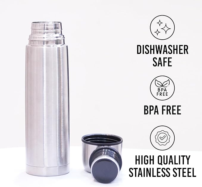 Best Stainless Steel Coffee Thermo, BPA Free, New Triple Wall Insulated, Hot & Cold for Hours. (34 OZ/1000ML)