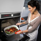 4.5 Quart Ceramic Baking Dish,Serving Bakeware for Casserole,Lasagna,Gratin,Broiling,Roasting,and Baking.Large Deep 14x10x3.11 inches Pan,Safe for Oven Microwave Refrigerator Disinfection Cabinet and