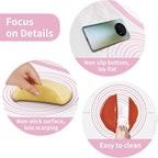 Non-stick Silicone Pastry Mat, Silicone Baking Mat with Measurements, Kitchen Counter Mat, Dough Rolling Mat, Oven Liner, Fondant Mat, Pie Crust Mat Silicone Bread Mat