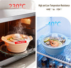 42oz Silicone Microwave Steamer For Vegetables, Cooker For Microwave with Handle & Lid, Collapsible Steam Pot, Heat-Resistant Cooker with Steam Holes, BPA Free, Dishwasher Safe (Pink), 1 Pack