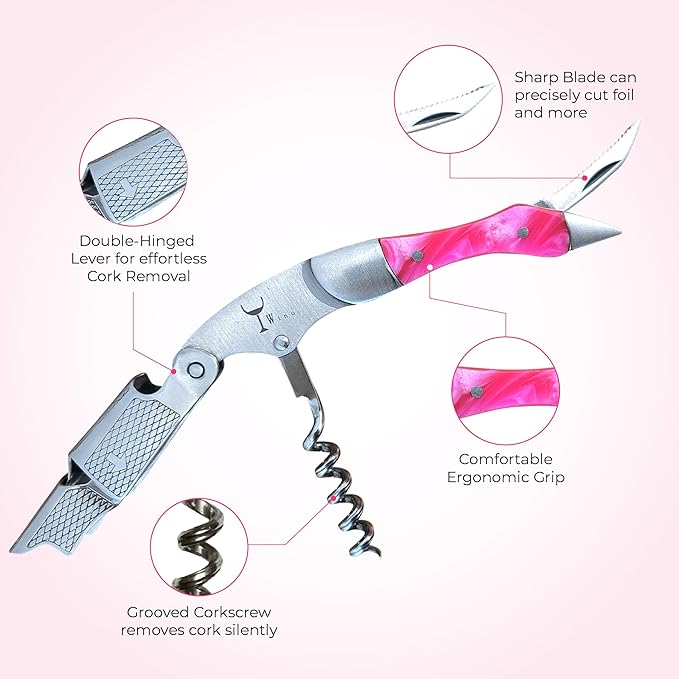 Wino Wine Key! - Professional Sommelier's Corkscrew Wine Opener