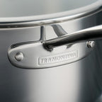 Tramontina Tri-Ply Clad Stainless Steel 10-Piece Cookware Set with Glass Lids, Pots and Pans Kitchen Set, Induction-Ready, Dishwasher-Safe, NSF-Certified