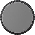 Beasea Tart Pan 9 Inch Removable Bottom, Non Stick Tart Pan with Removable Bottom Round Pie Pan for Baking