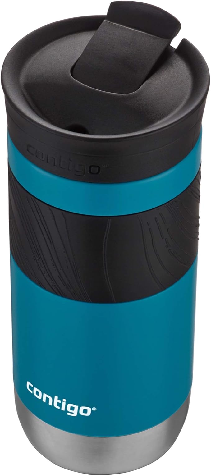 Contigo Byron 2.0 Stainless Steel Travel Mug with SNAPSEAL Lid 16oz. 2 Pack Sake/Juniper