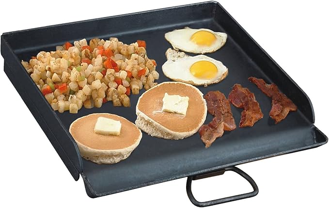 Camp Chef SG30 Professional Steel Fry Flat Top Griddle, Pre – Seasoned – Fits All Blue Flame Stoves [Parallel Import Goods]