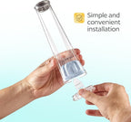 Water Filter Holder and 12 Water Filters for Keurig K-Supreme, K-Slim, K-Express, K-Select, K-Classic, K-Duo Plus, K-Elite, K-Iced, K-Cafe - for Use in All Keurig Brewers with Side-Loaded Reservoir
