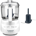 Cuisinart Mini-Prep Plus Food Processor, 24-Ounce Mini Food Processor to Chop Herbs, Vegetables, and Hard Cheese, 24-Ounce Work Bowl, Reversible Stainless Steel Blade, DLC-2A, White