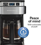 Hamilton Beach 12 Cup Programmable Coffee Maker, FrontFill Drip Coffee Maker