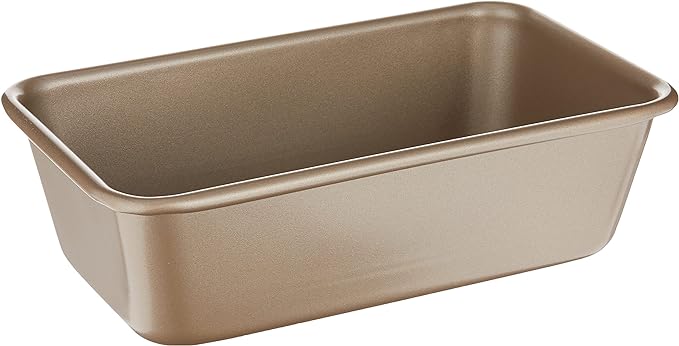 Cuisinart 9-Inch Chef's Classic Nonstick Bakeware Loaf Pan, Champagne