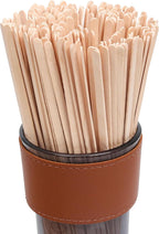ANTETOK Wooden Coffee Stirrers - Coffee Stir Sticks 7.5 Inch,100pcs Disposable Birch Wood Coffee/Beverage Stirrers,Swizzle Drink Sticks,Coffee Bar Accessories