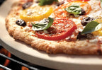 Outset Pizza Stone For Grill and Oven, 16.5" Round Pizza Tile