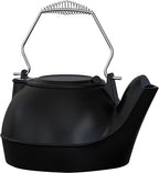 Fire Beauty Humidifying Iron Kettle，Stove Humidifier，Wood Stove Kettle，Cast Iron，Chrome handle