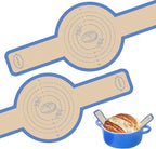 Silicone Bread Sling for Dutch Oven, Silicone Sourdough Baking Sling Non-Stick & Easy Transfer, Sourdough Mat for Bread Baking Supplies - 2PCS