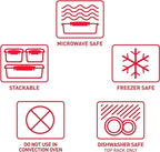Sistema Heat & Eat Microwaveable Food Steamer with Removable Steamer Basket & Steam Release Vents, Large 3.2L Capacity, Dishwasher & Freezer-Safe, BPA-Free