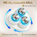 Self Adhesive Caster Wheels for Countertop - Furniture Sliders & Appliance Rollers for Kitchen, Coffee Machine, Blender, Oven (White, 16pcs)