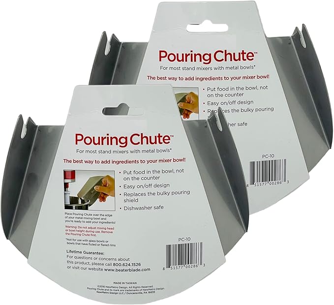 New Metro Design Set of 2 PC-10 Pouring Chutes for Stainless Steel Bowls