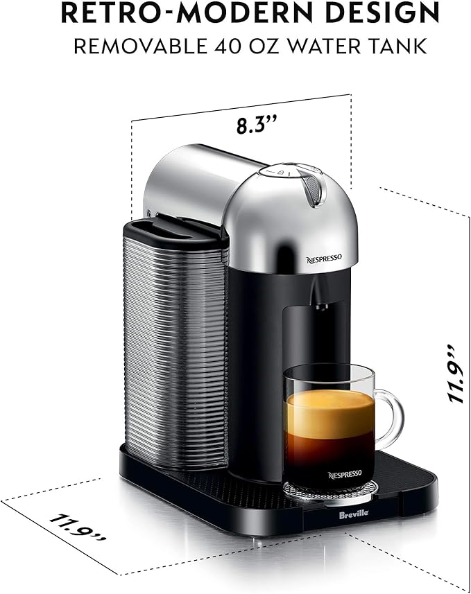 Nespresso Vertuo Coffee and Espresso Maker by Breville
