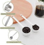LEIFENY 1PCS 1 Tablespoon Coffee Scoop, Long Handle Measuring Spoon, One tbsp (15ml) Stainless Steel Scooper